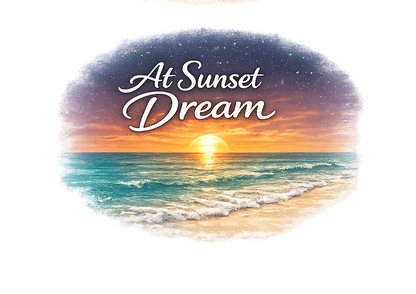 At Sunet Dream Beach Scene