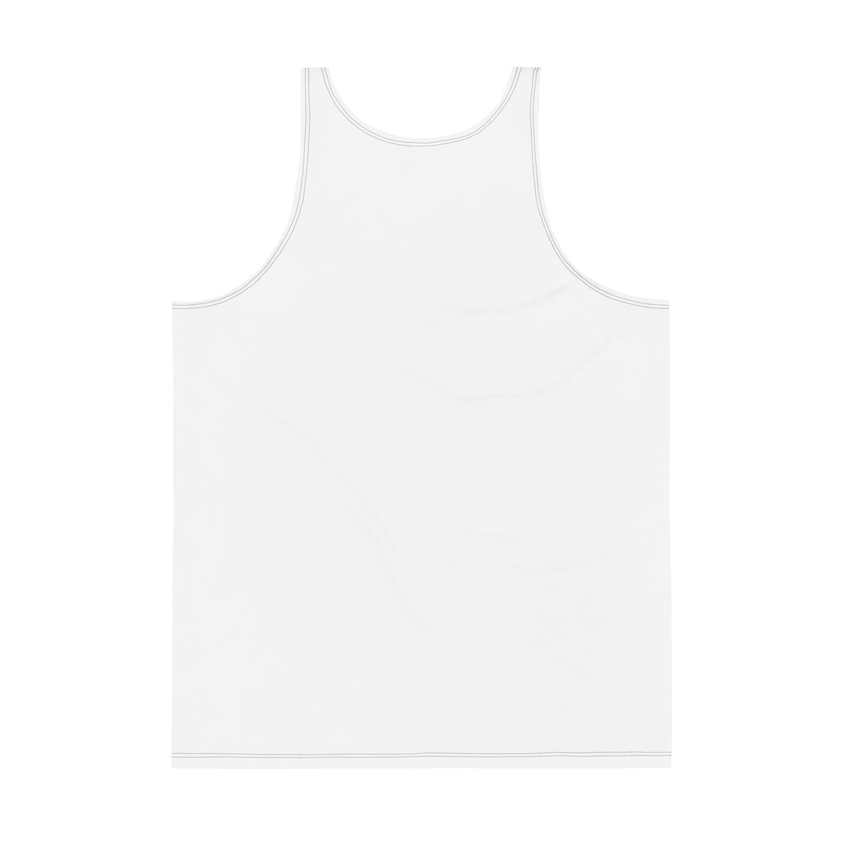 Unisex tank top featuring the I'm on Greek Time clock design, S size.
