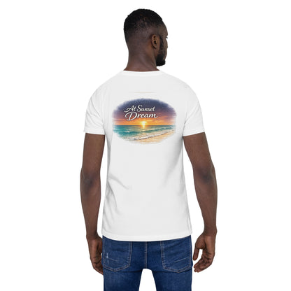 Unisex T-shirt featuring a Dream & Believe design, XL size.