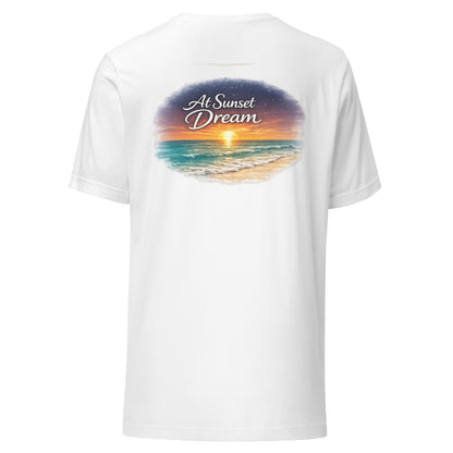 Unisex T-shirt featuring a Dream & Believe design, M size.
